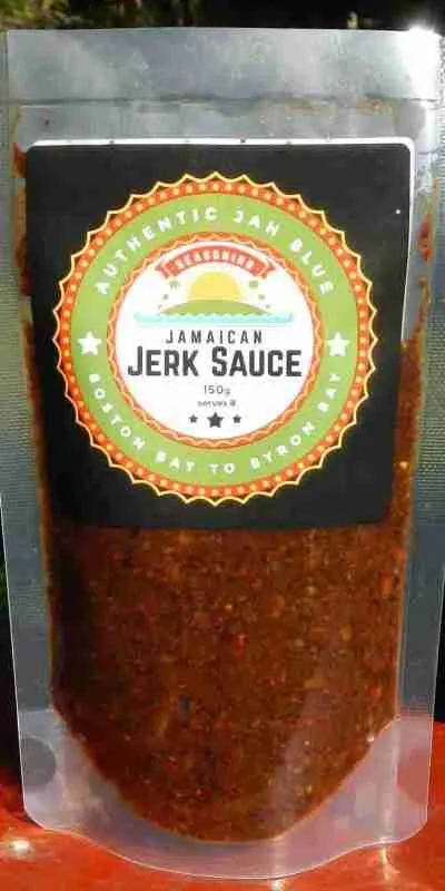 Jamaican Jerk Sauce locally produced in Byron Bay Australia