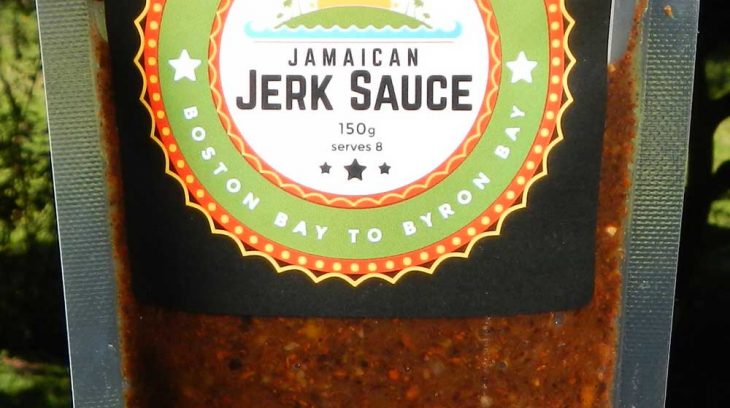 Jamaican Jerk Sauce locally produced in Byron Bay Australia